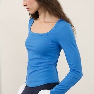 Athleta Signature Square Neck Rib Too